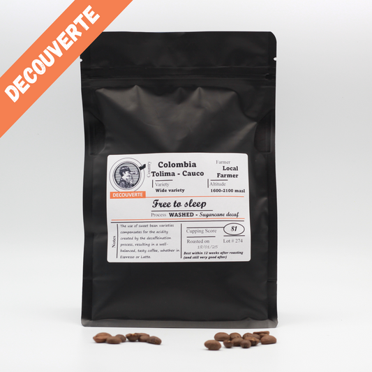FREE TO SLEEP : café de spécialité | Colombie